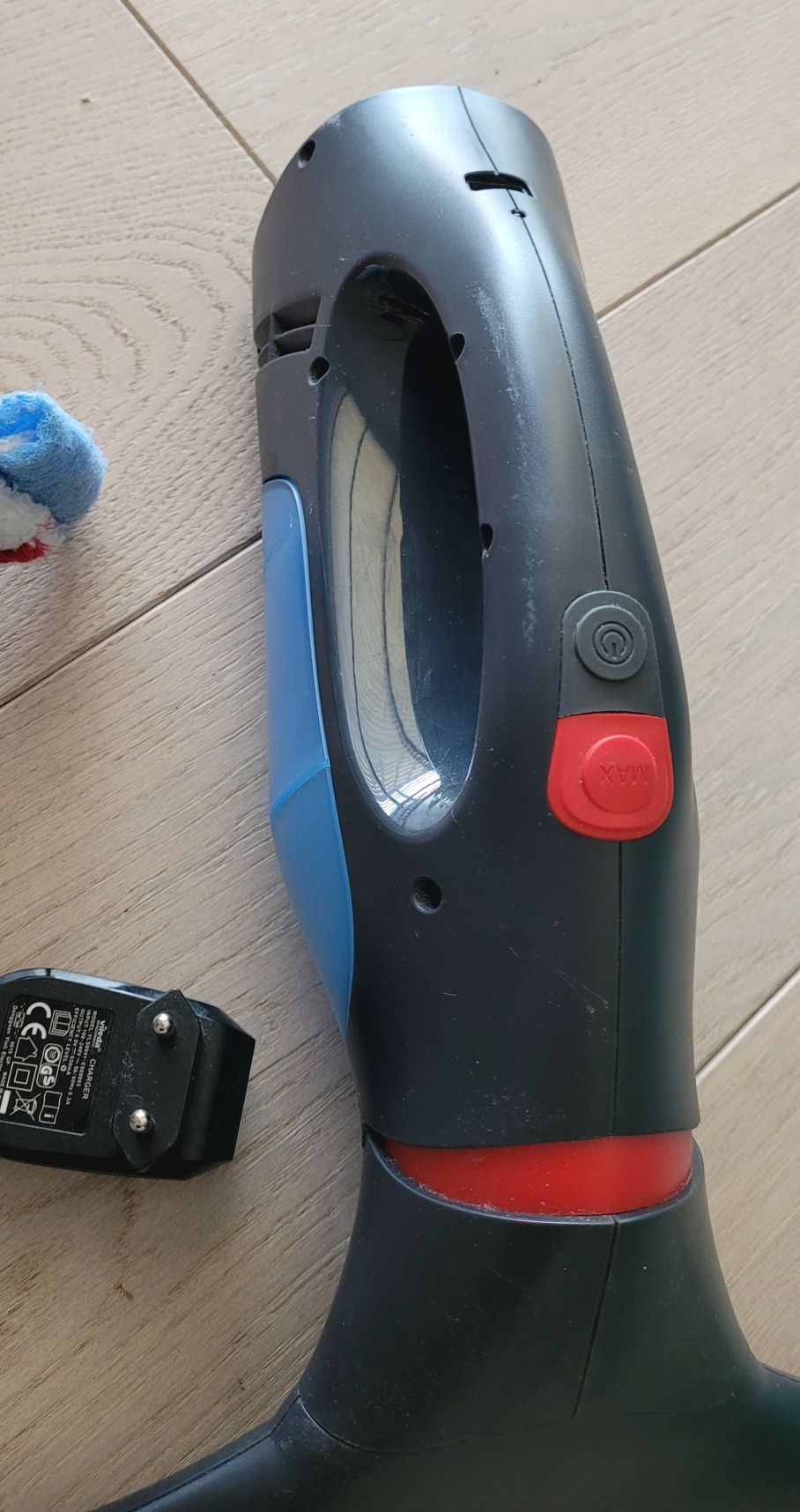Vileda power blue zestaw do mycia okien