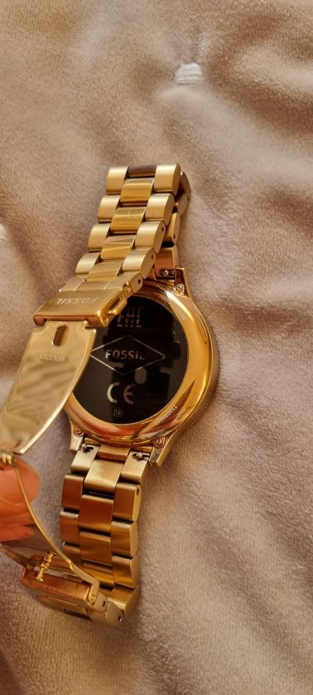 Fossil Gen 3 złoty smartwatch zegarek