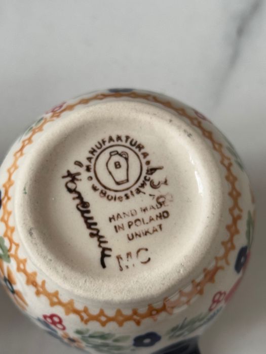 Mlecznik, dzbanek Cermika Bolesławiec DPLC