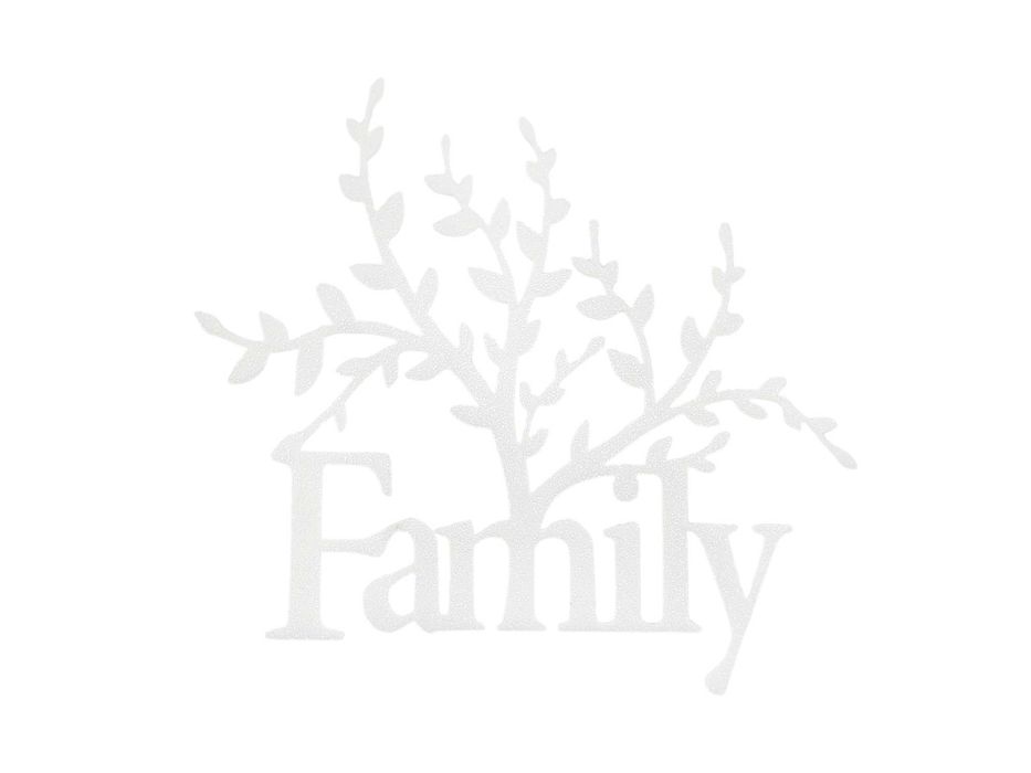 Drzewo Family Wall art- Dekoracja ścienna Rodzina / Biały