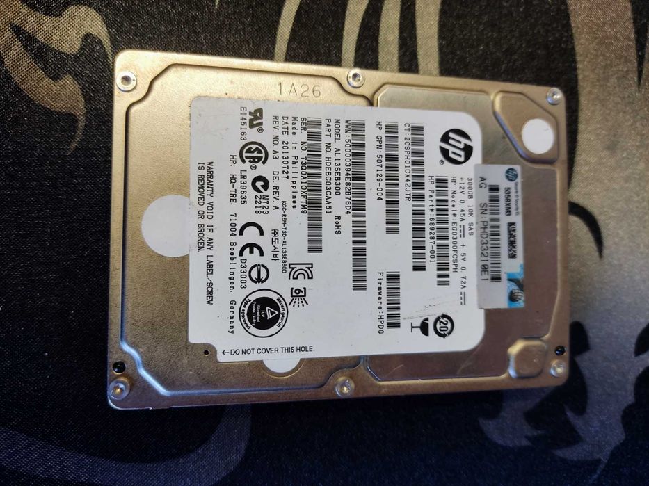 HP data storage64284484236803121