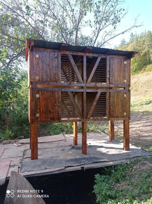 Кролятник двоярусний