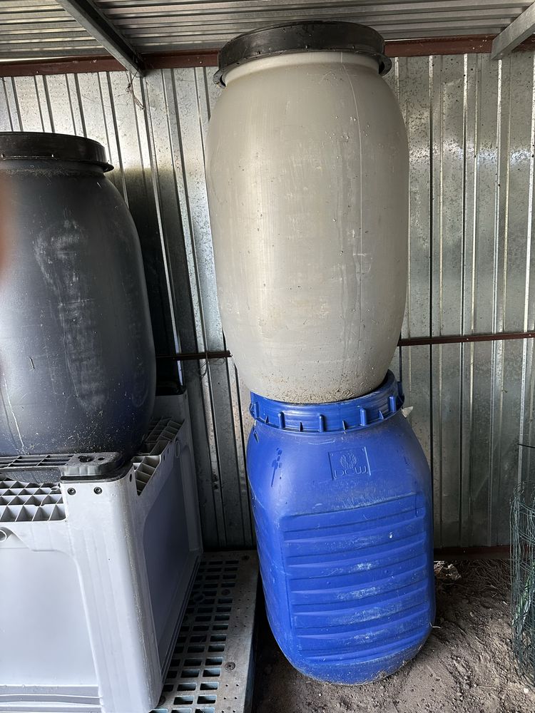 Beczki plastikowe 200 l