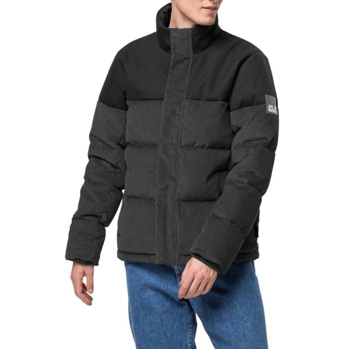 Оригінальна зимова куртка Jack Wolfskin corduroy black М розмір