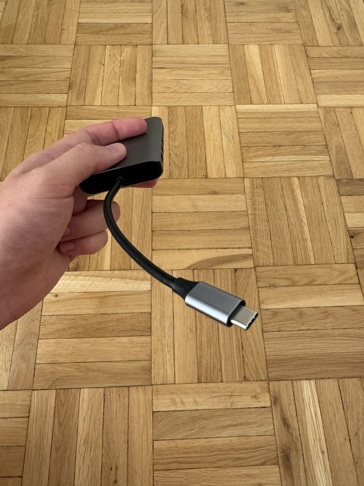 Stacja dokująca HUB 8w1 USB C 4K
