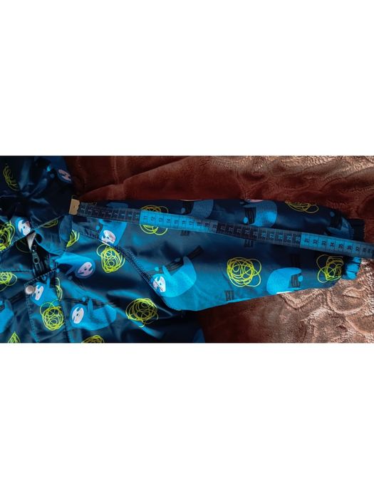 Зимовий дитячий теплий комбінезон з капюшоном розмір 80-86 см 1-2 роки