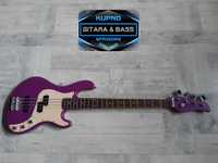 Gitara Basowa Cort -Indonezja- violet Bass 4 - wysyłka Gratis -zamiana