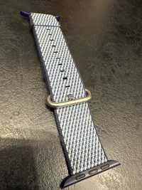 Pasek niebieski Apple Watch woven nylon 12,5 + 9 cm