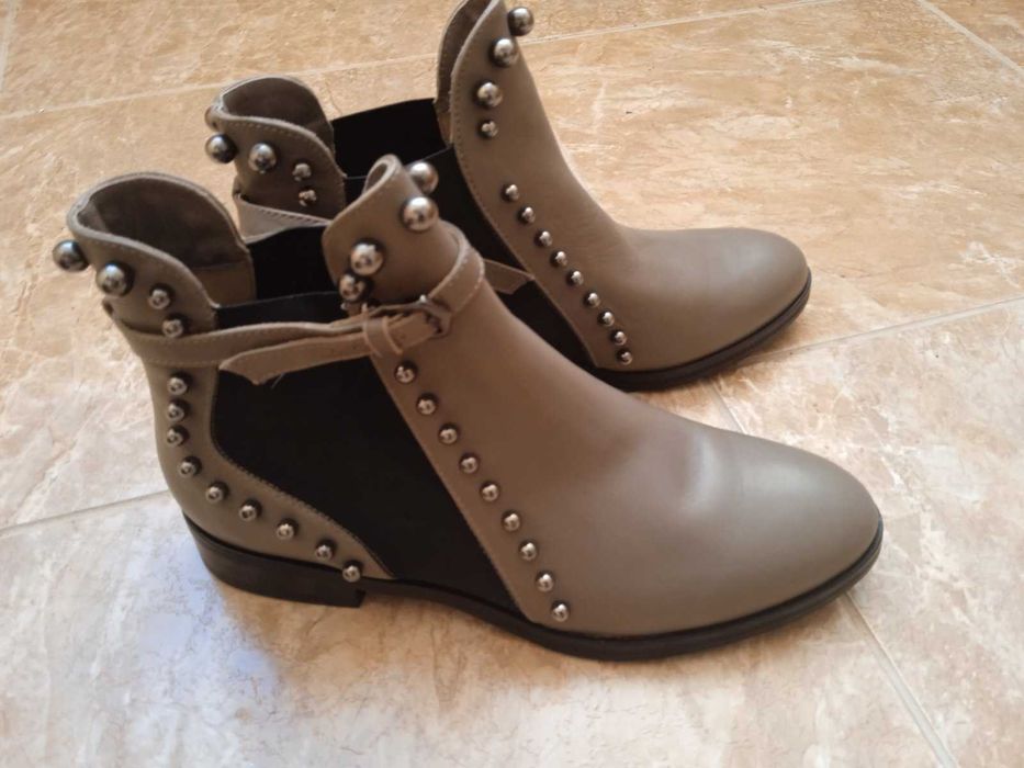 ботинки черевики шкіра кожа