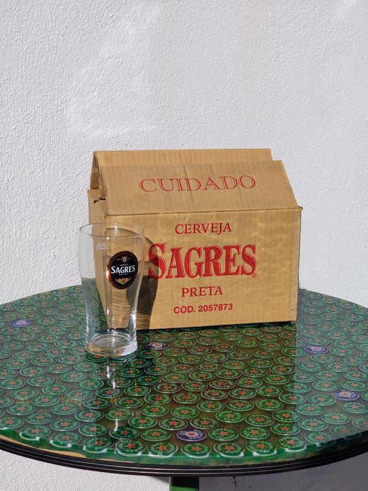 Vendo copos Sagres