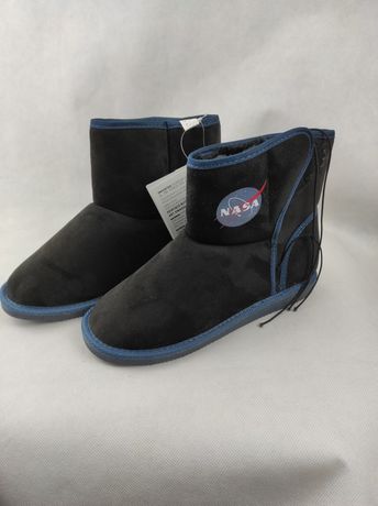 NOWE Dziecięce dziewczęce buty zimowe śniegowce NASA rozmiar 36