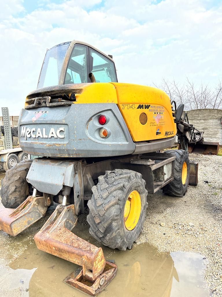 Części MECALACA Mecalac 714 silnik pompa most ramie łyżka szybkozłącze