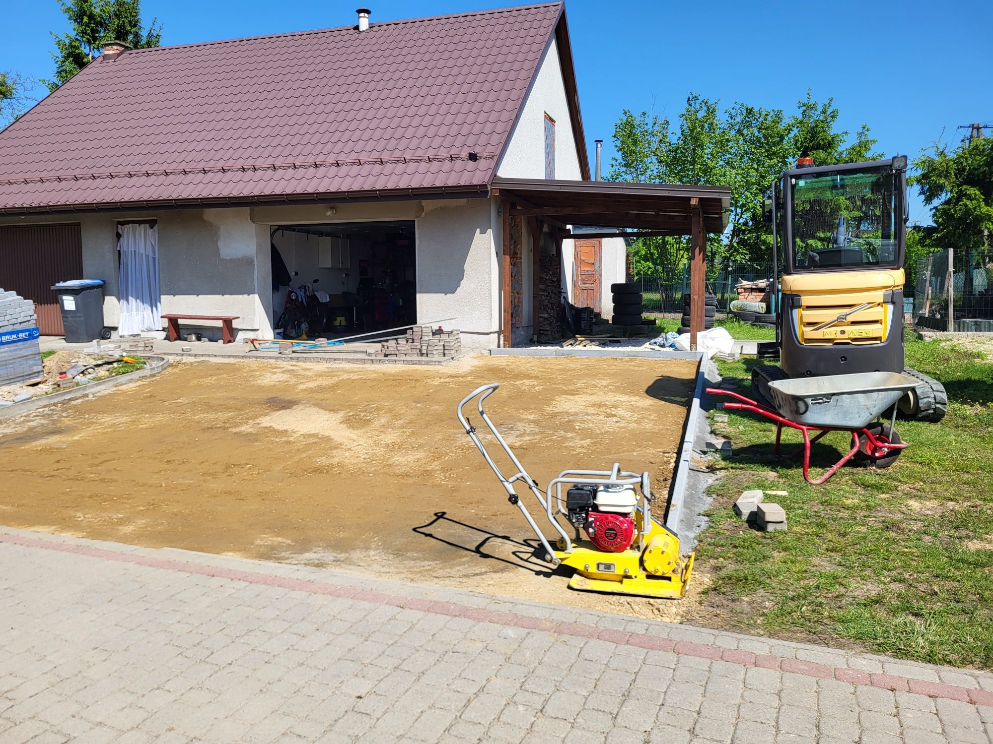 Usługi brukarskie, odwodnienia