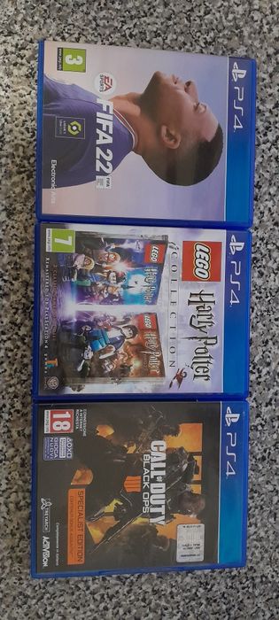 Lego Harry Potter collection/Call of duty black ops 4/Fifa 22 Ps4