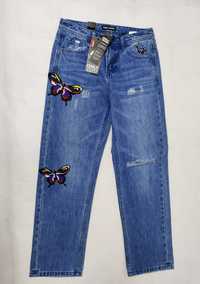 Spodnie jeansowe damskie casualowe dżins jeans ONLY XS SP0154