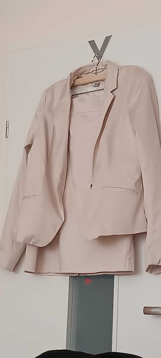Świetny komplet H&M marynarka+spódnica
