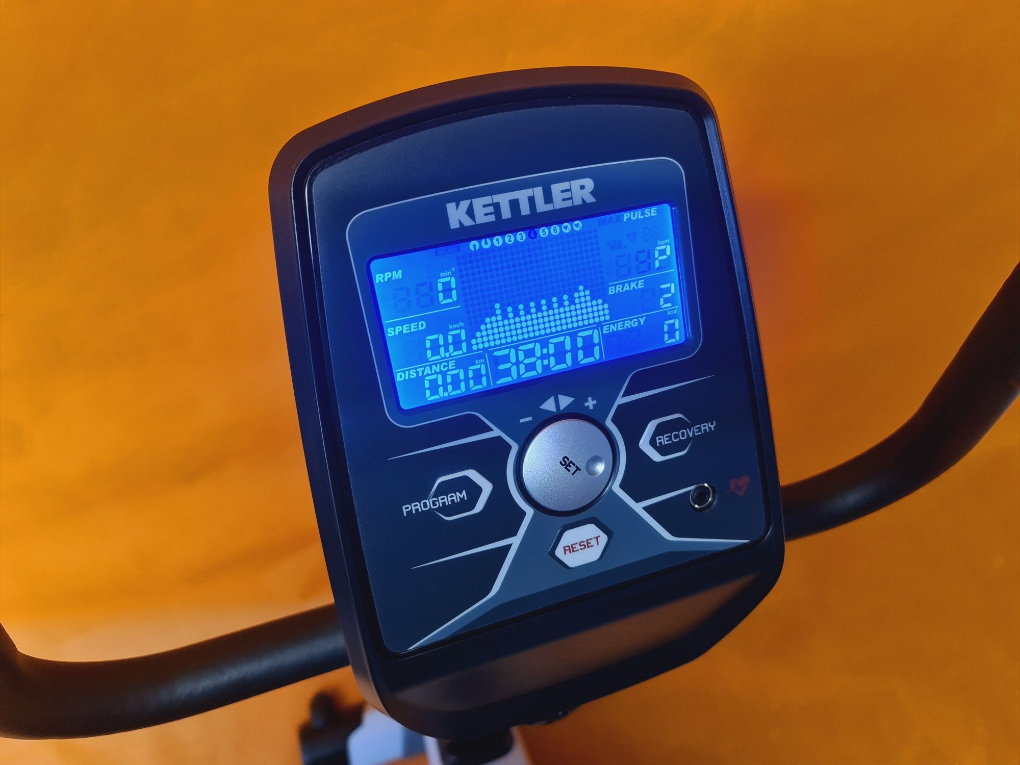 Cichy Kettler Giro P Wygodny Rower Treningowy elektro-magnetyczny Gw.