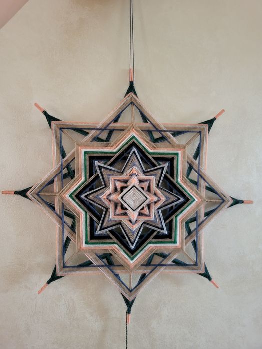 Мандала плетена декоративна