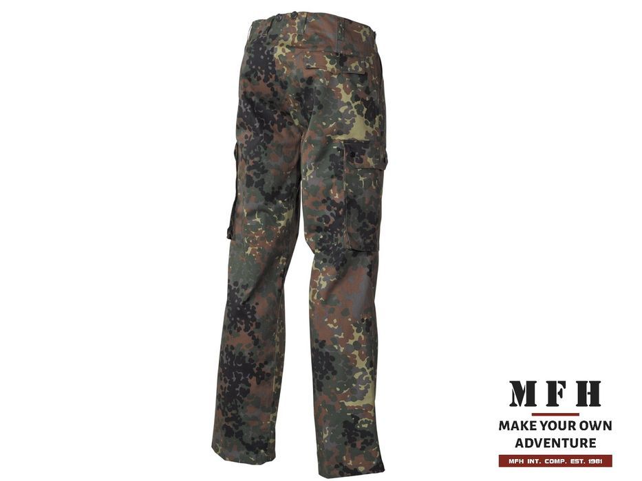 spodnie bundeswehra flecktarn 66