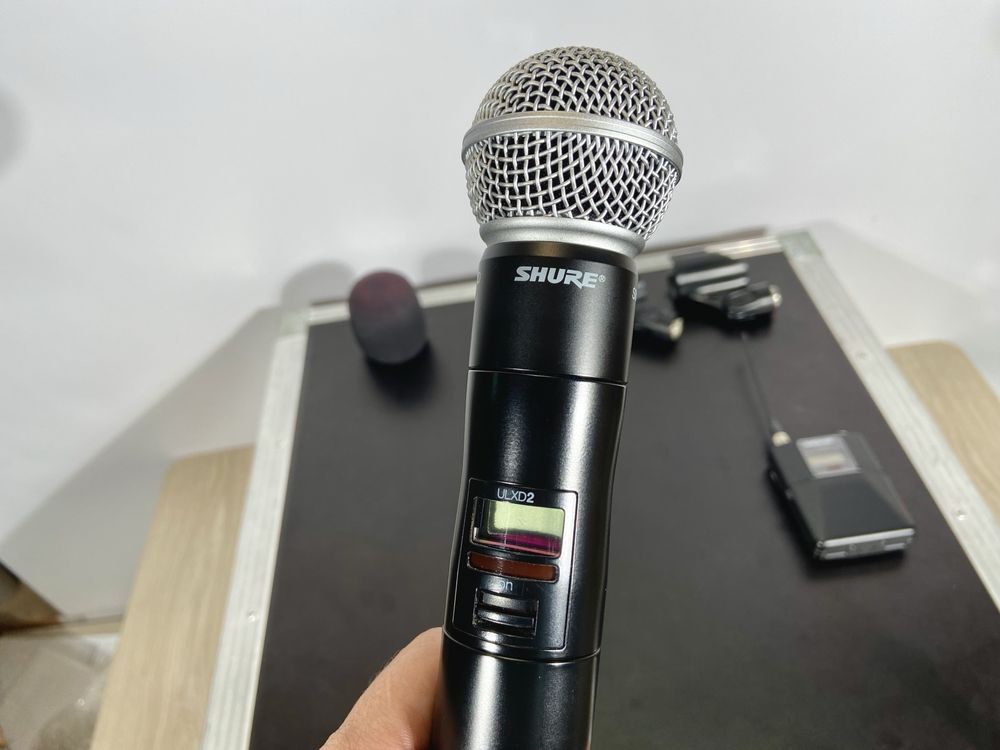 Професійна цифрова радіосистема Shure ULXD4 / SM58, Heil, бодіпак