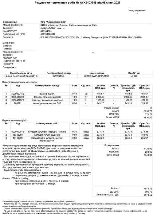 Авто Ford Transit Connect 2019 1.5d LWB