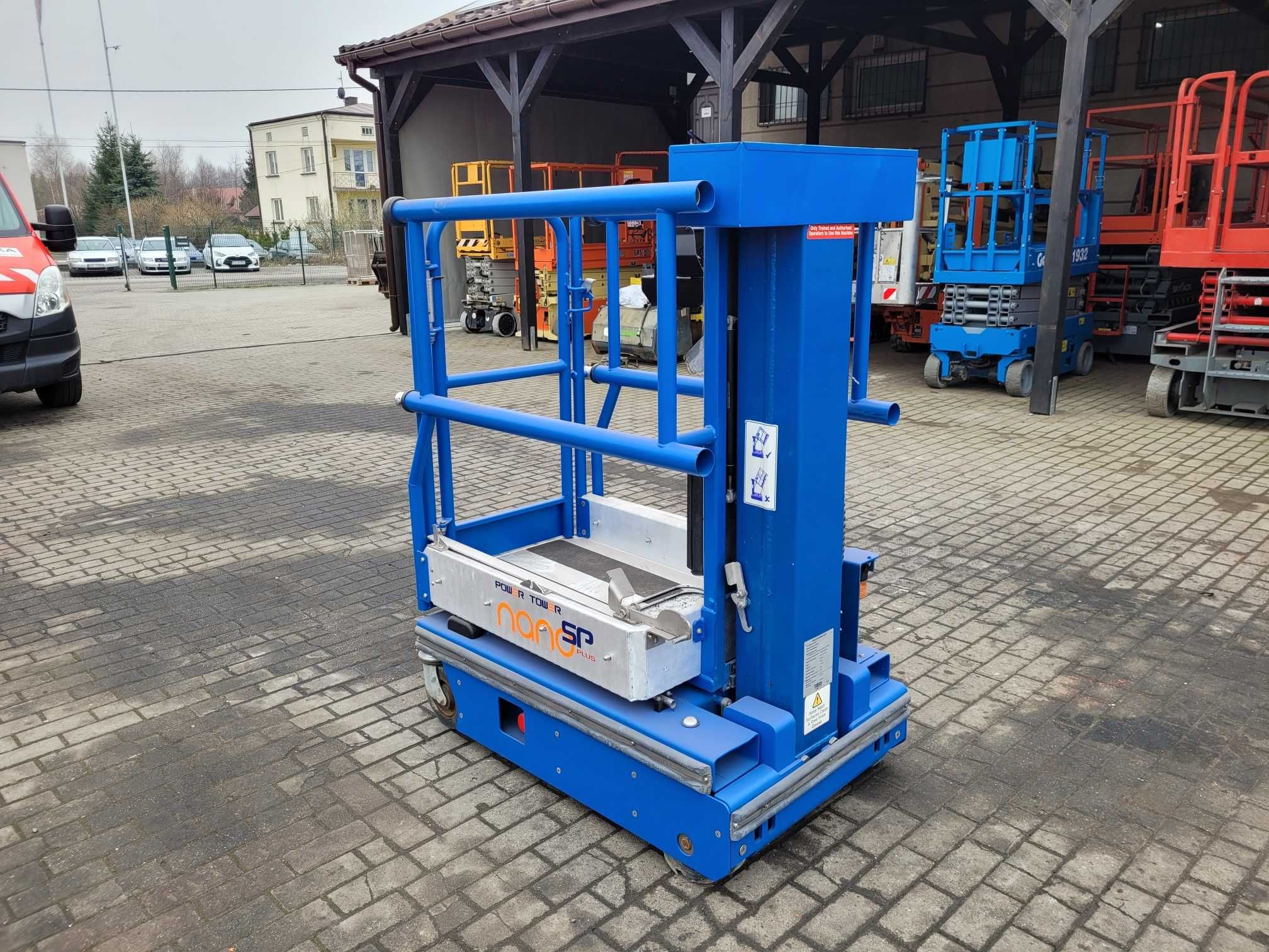 jlg power tower nano sp plus 4,5 m - 2019r. zwyżka osobowy masztowy