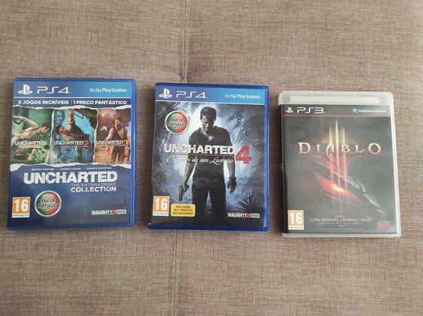 Vendo jogos PS3 e PS4