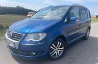 Volkswagen Touran Lift*Highline*pakiet chrom*bezwypadek*159tkm*serwis*śliczny*zDe