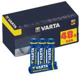 Zestaw 48x baterie alkaliczne AAA VARTA R3 małe paluszki do zabawek