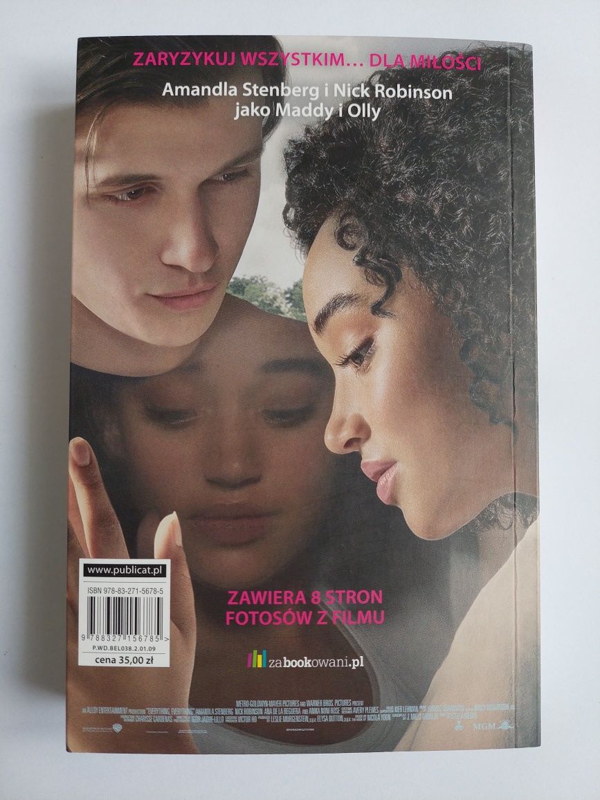 Ponad wszystko - Nicola Yoon - książka jak nowa