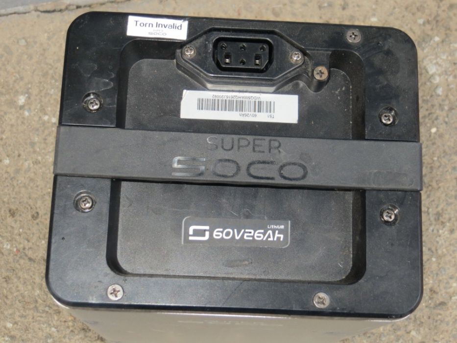 Электрический мотоцикл SOCO TS 1200