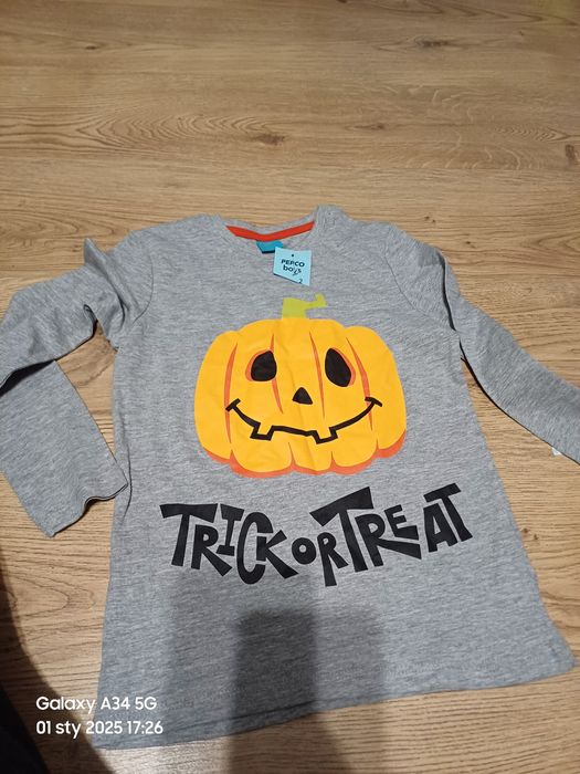 Bluzka chłopięca 128 nowa