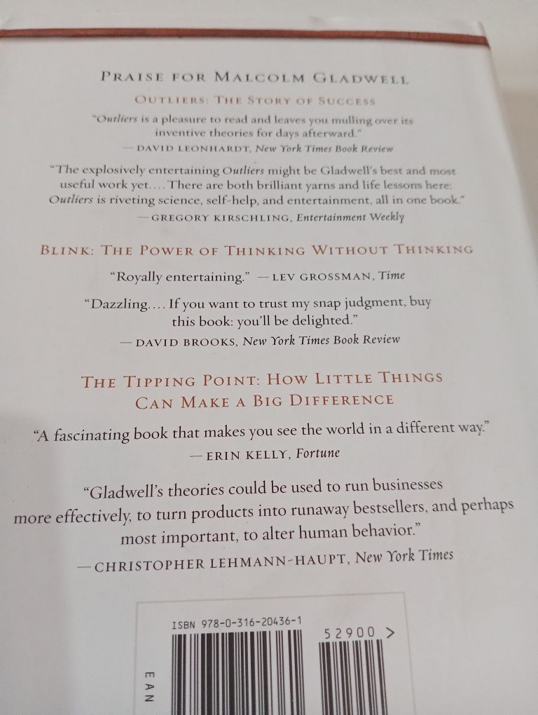 David and Goliath - Gladwell