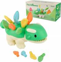 Zabawka Dinozaur dzieci 18+ sensoryczna edukacyjna motessori DBORKI
