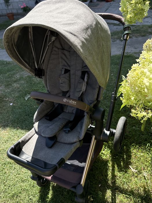 Wózek cybex priam 2.0  Manhattan Grey rosegold