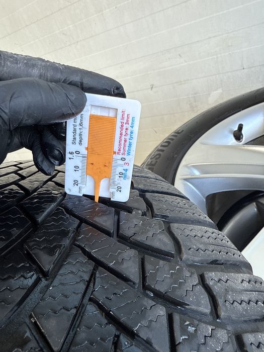 Alufelgi Opel insignia 17 cali 5x115 z oponami Bridgestone 225/55-17