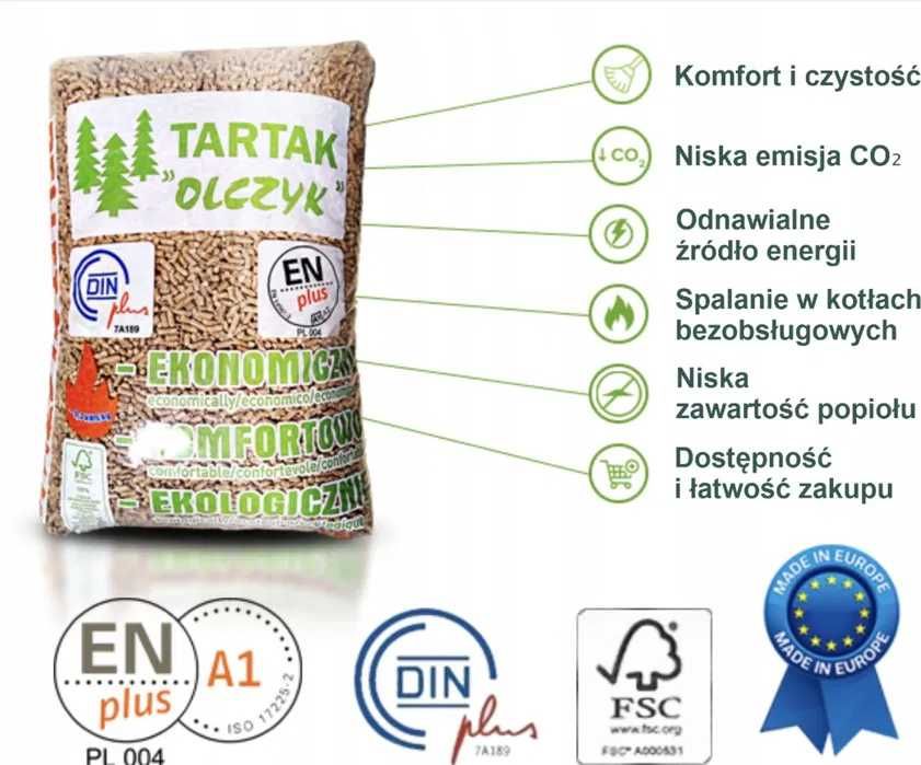 Pellet Premium certyfikat EN plus A1 PROMOCJA !