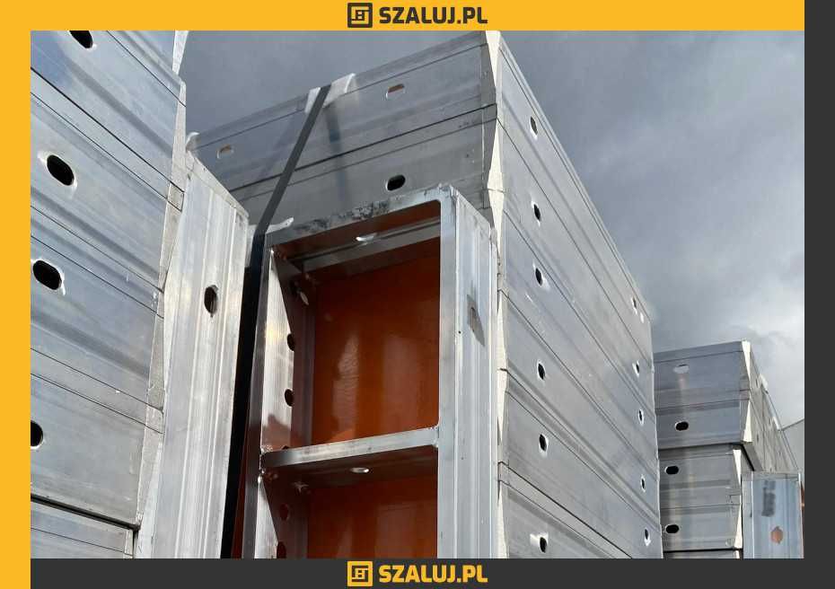 Szalunki ścienne Rasto Aluminiowe, Nowe płyty sklejka 90x270