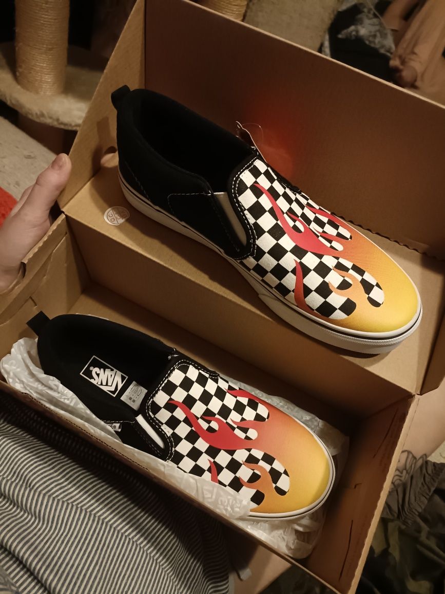 Vans flame checker vn000vh0uk81