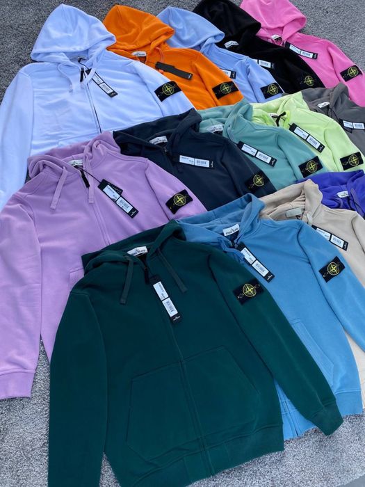 ГУРТ Stone Island / Опт Стон Айленд / Зіп худі Стонік / Зипка