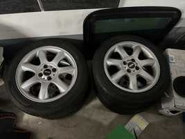 Jantes mini cooper D (com pneus) 4x100