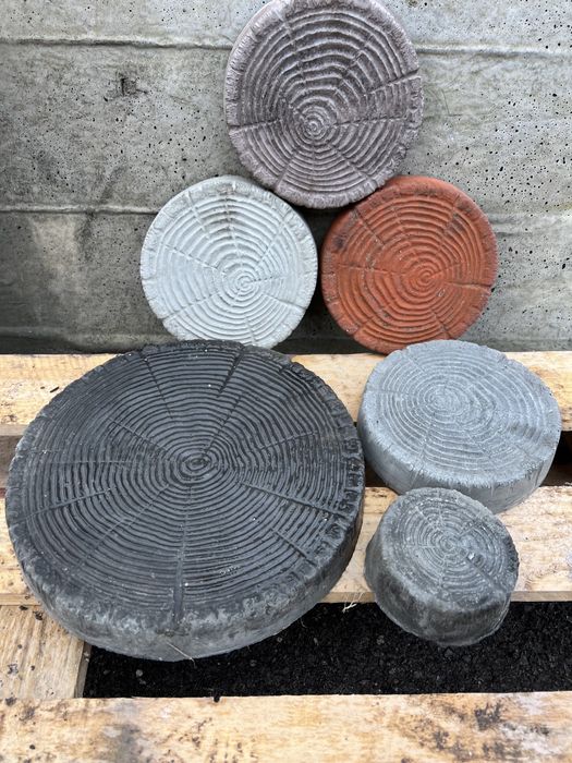 Płytki betonowe, imitacja drewna, zestaw 30 cm, 18 cm i 11 cm