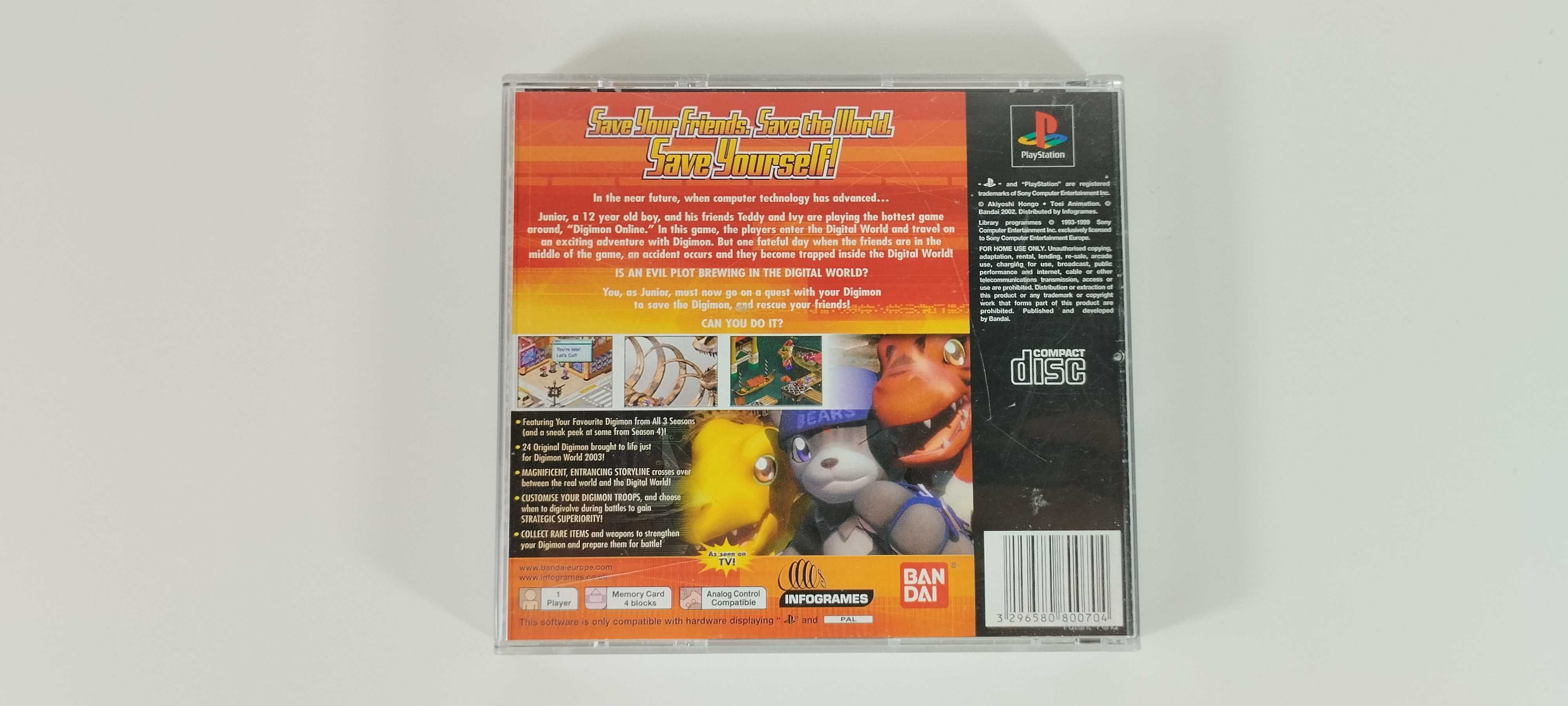 Digimon: Digimon World 2003 - Playstation 1 PS1