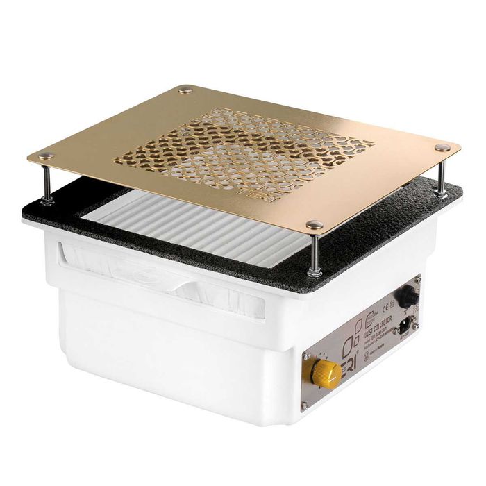 Встраиваемая маникюрная вытяжка Teri Turbo 2021 белая, 3цвета решетки