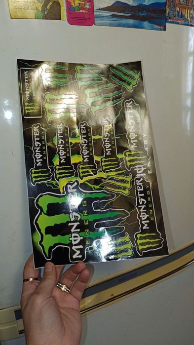 Наклейки на мото