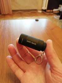 USB мини брелок фонарик