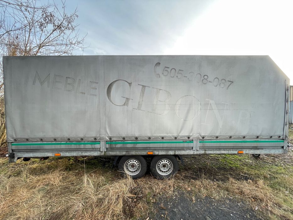 Przyczepa WIDPOL skrzyniowa 7,6m