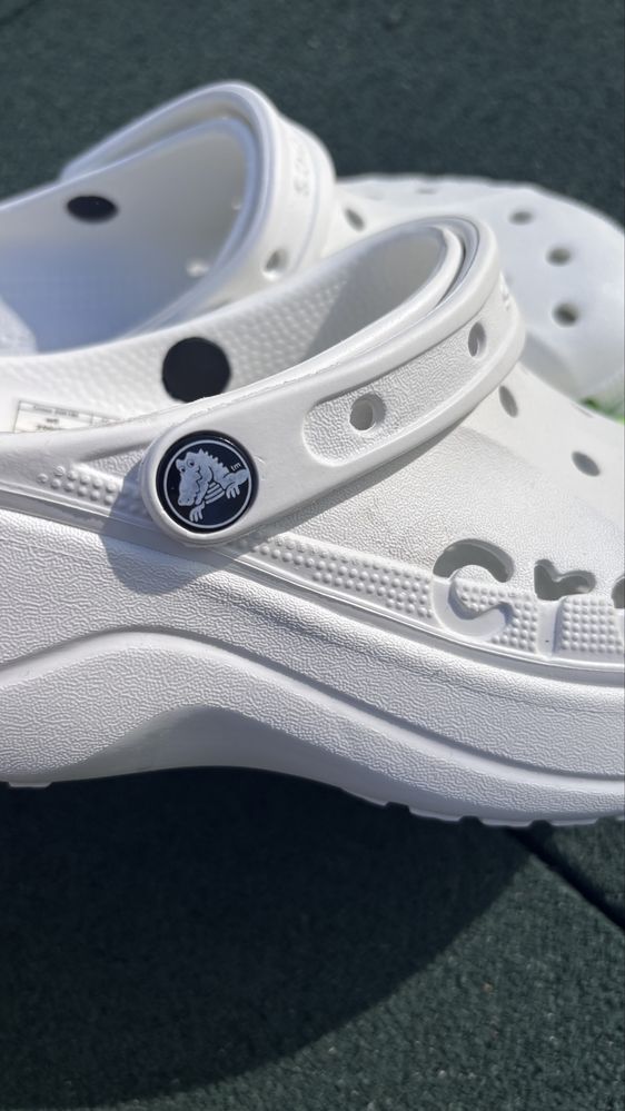 Baya platform clog крокс жіночі crocs