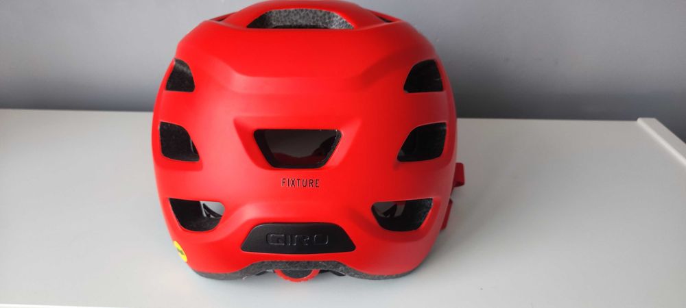 Kask MTB Giro Fixture MIPS Matte trim red 54-61cm
