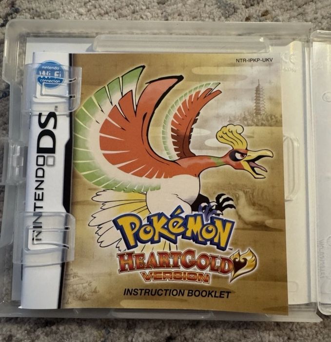 Gra Pokemon HeartGold Nintendo DS komplet